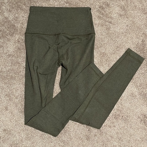 lululemon athletica Pants - Lululemon green long leggings